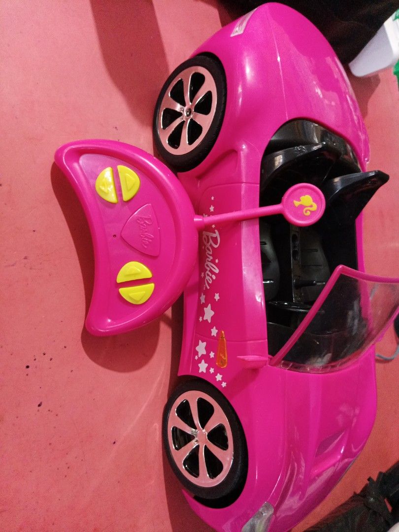 Barbie convertible remote deals control with lights