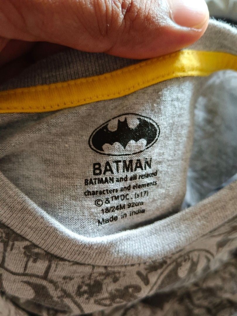 Batman t shirt primark hotsell