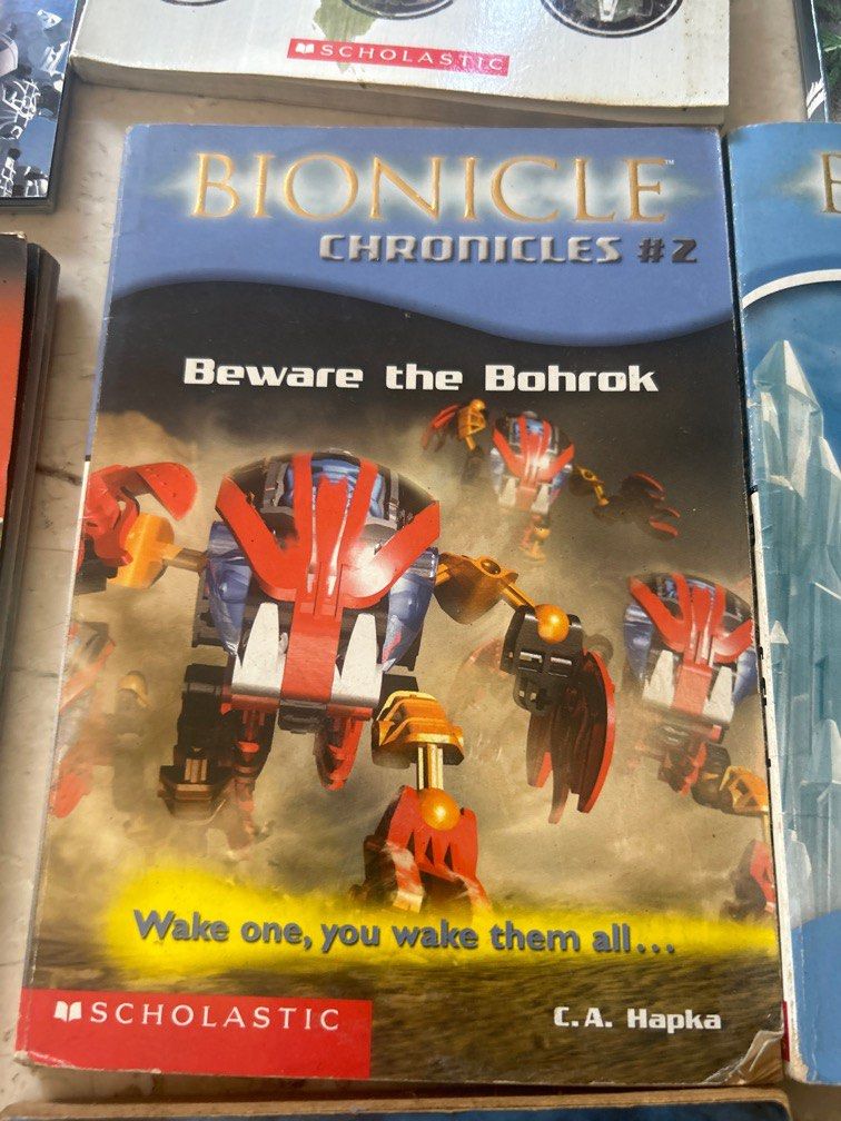 Bionicle books Hobbies Toys Toys Games on Carousell