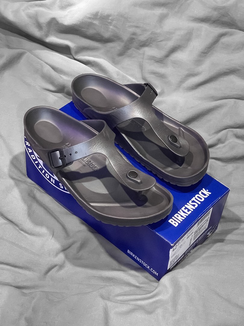 Birkenstock eva gizeh anthracite clearance