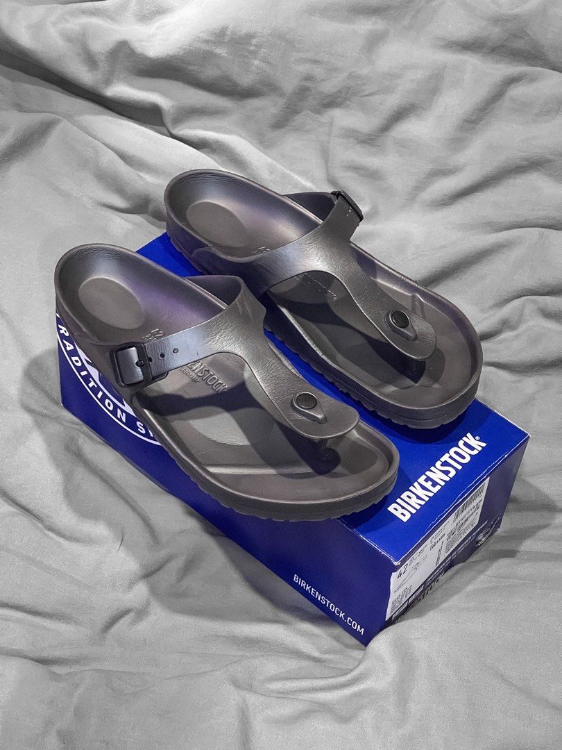 Birkenstock eva gizeh sale anthracite