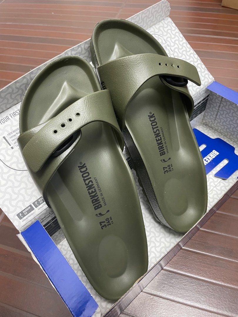 mens birkenstock eva khaki