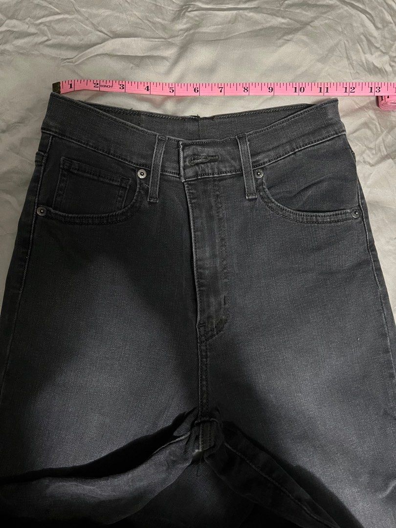 Levi denizen black shop jeans