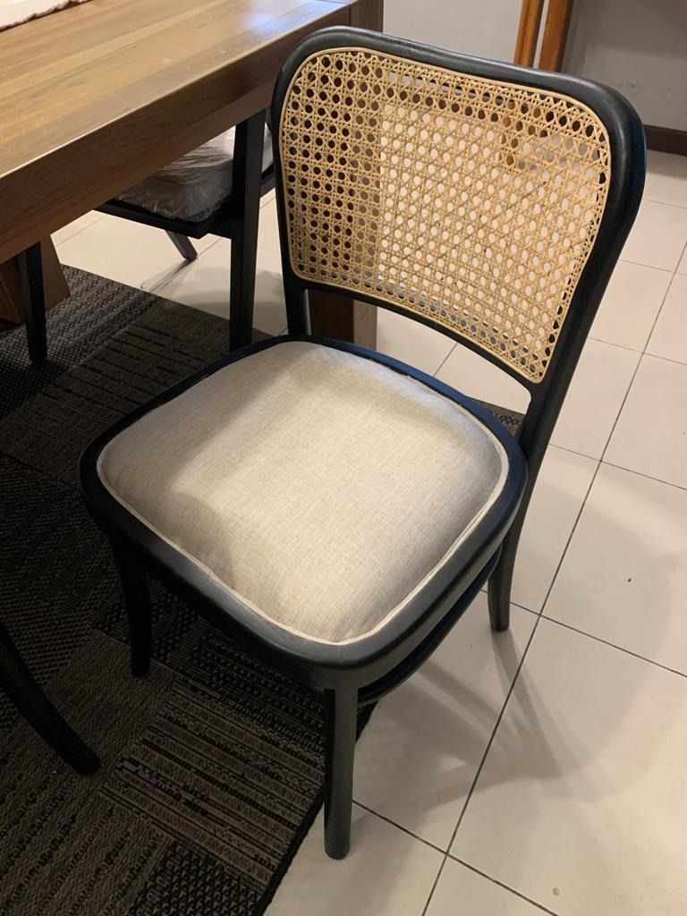 Rattan dining chair cushions clearance