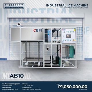 BLOCK ICE MACHINE - AB10