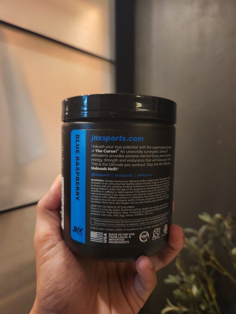 [BN] PreWorkout 'The Curse' (expiry 2025), Health & Nutrition, Health