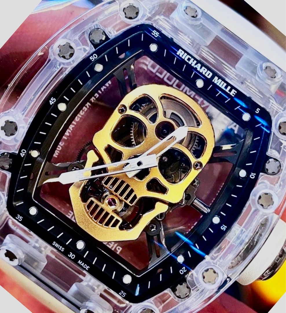 Richard mille sapphire skull top