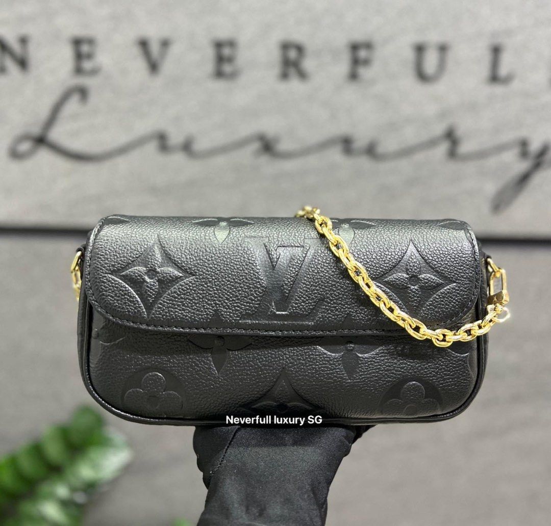 Lv wallet on chain ivy monogram, Luxury, Bags & Wallets on Carousell