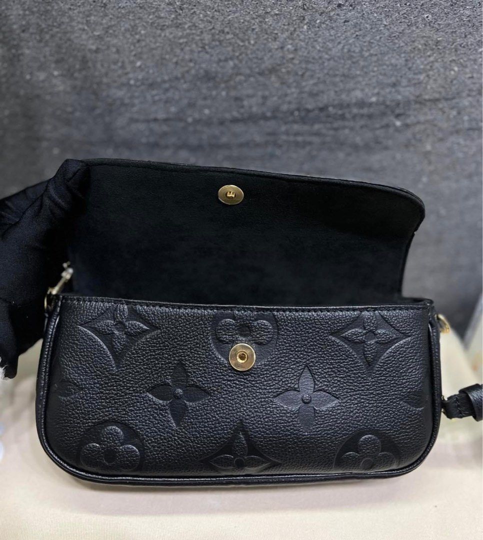 Wallet on Chain Ivy Monogram Empreinte Leather - Women - Small