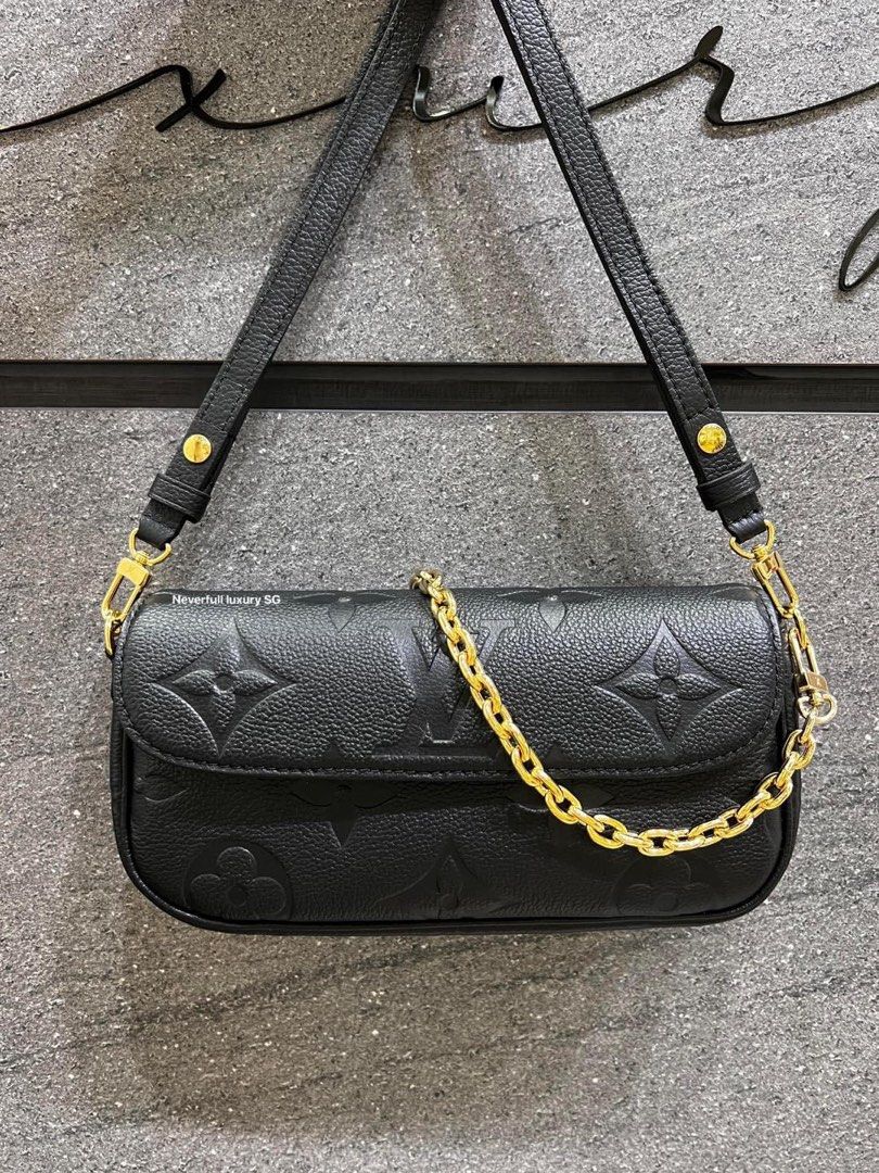 Louis Vuitton on Instagram: Ivy Woc in Empreinte noir $1900 🖤