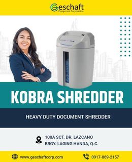 BRAND NEW KOBRA DOCUMENT PAPER SHREDDER