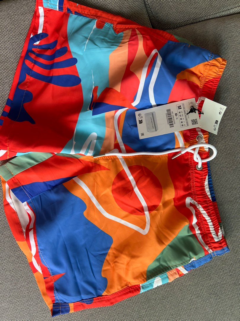 Brand New Zara Swim Shorts (medium), Men's Fashion, Bottoms, Swim