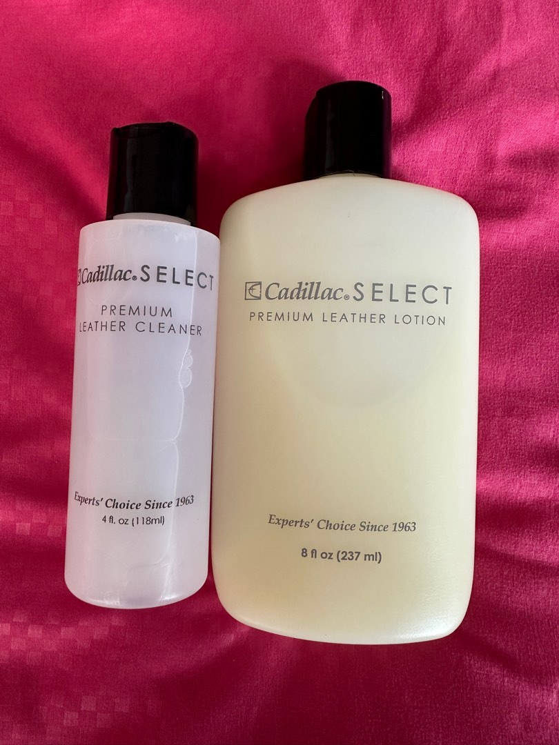 Cadillac Select - Premium Leather Cleaner & Lotion, Luxury, Bags & Wallets  on Carousell