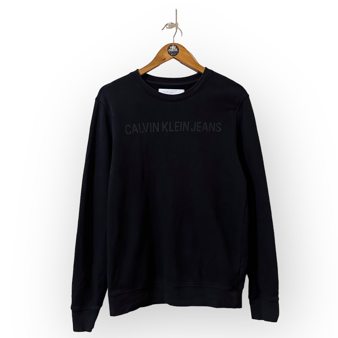 Calvin klein black sweater store