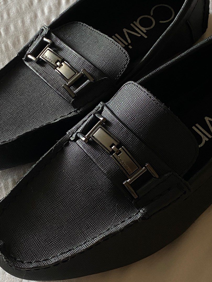 Calvin Klein Magnus SlipOn Driving Shoe Loafers, Men's Fashion