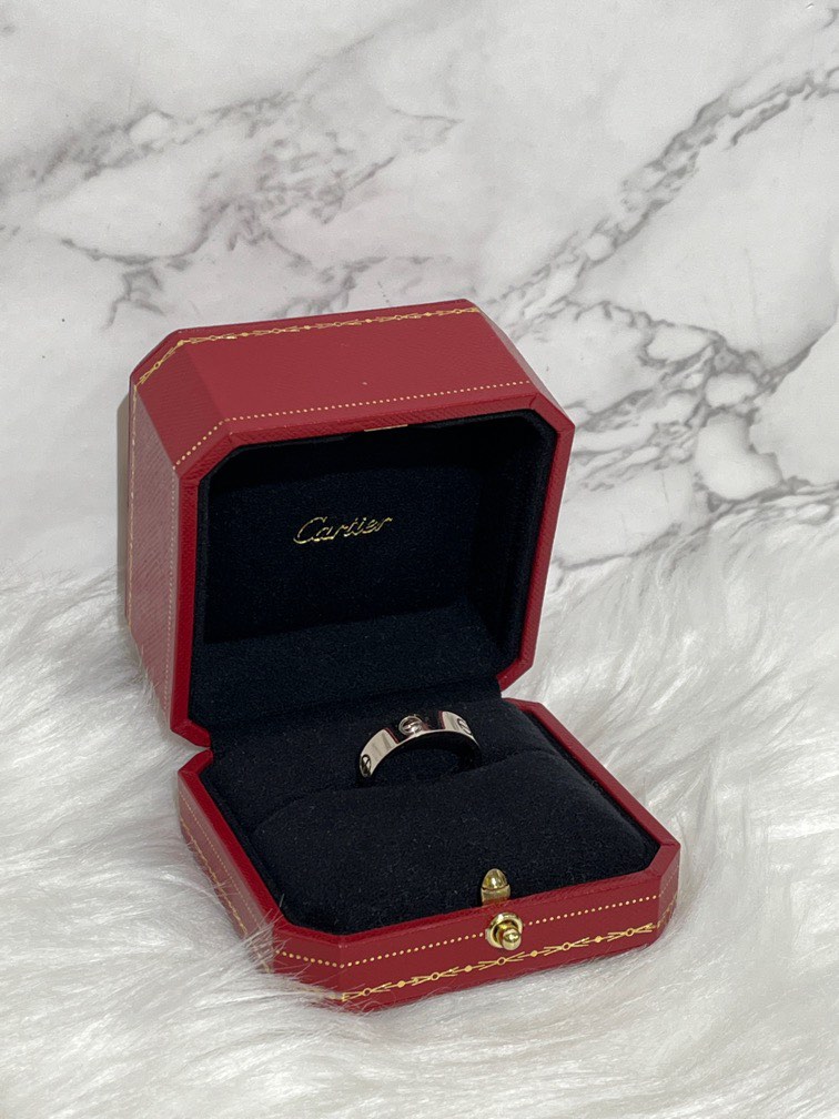 Cartier Love Ring Size 61 Luxury Accessories on Carousell