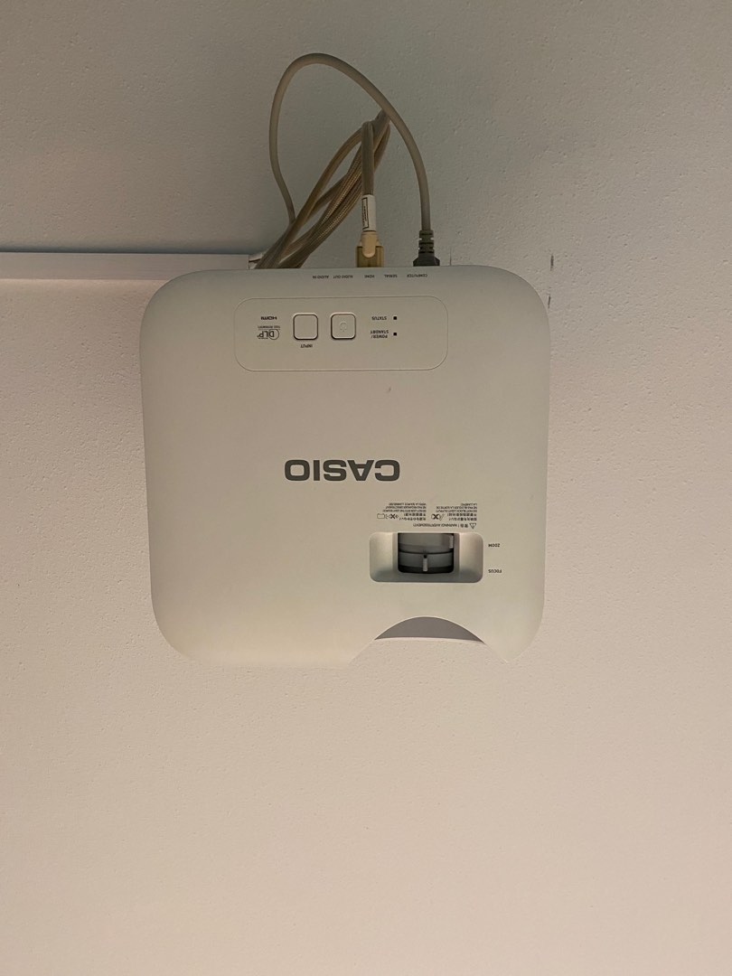 CASIO XJ-V110W projector, TV & Home Appliances, TV & Entertainment ...