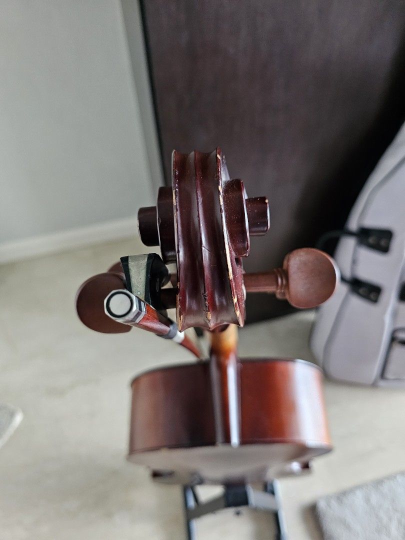 Cello (Half size), Hobbies & Toys, Music & Media, Musical Instruments ...