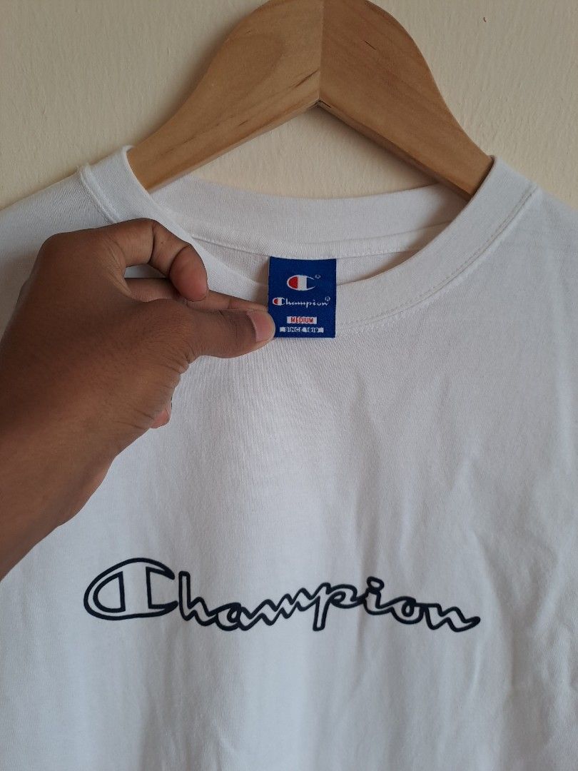 Champion script 2025 tee original