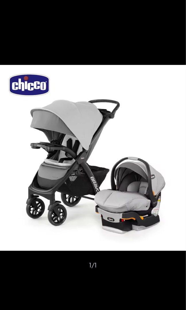 Chicco bravo le trio travel shop system latte