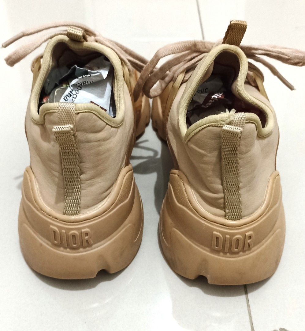 dior ディオール スニーカー D-CONNECT nude ピンクベージュ Christian