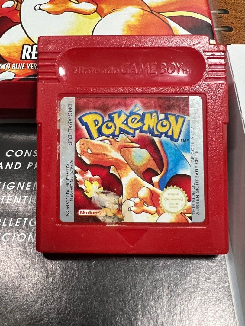 CIB Pokemon Red Version for Gameboy/ Gameboy Advance, Video Gaming ...