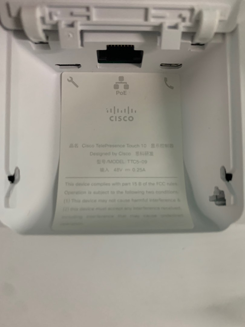 Cisco TTC5-09 Video TelePresence Touch 10″, 電腦＆科技, 商務用科技