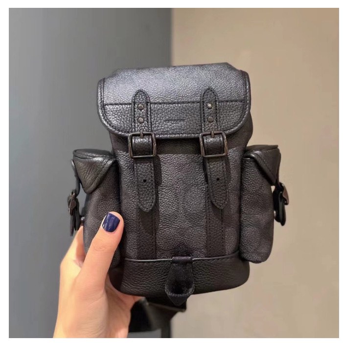 Men's coach mini backpack Clearance
