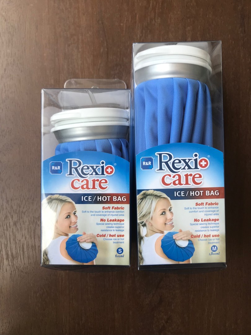 Hot cold compress Rexio+care ice/hot bag. Made in Taiwan