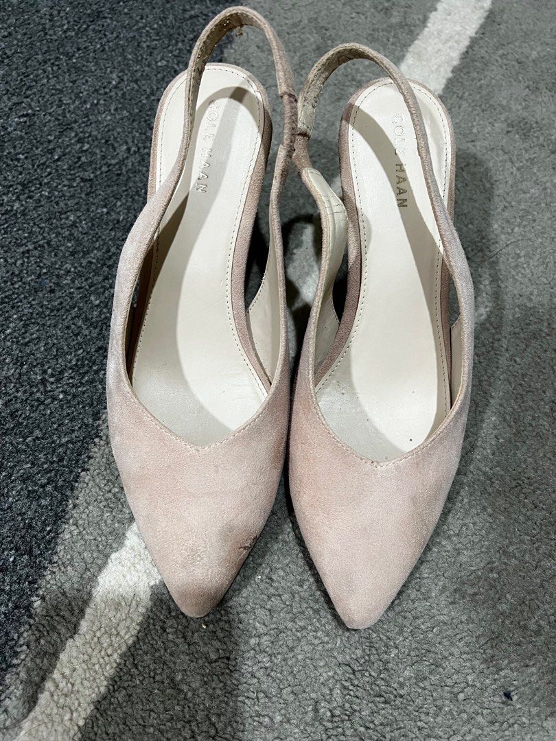 Cole Haan Elnora Slingback Wedge S7 Women s Fashion Footwear Wedges on Carousell