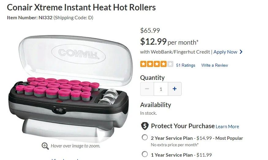 Conair Hot Rollers on Carousell