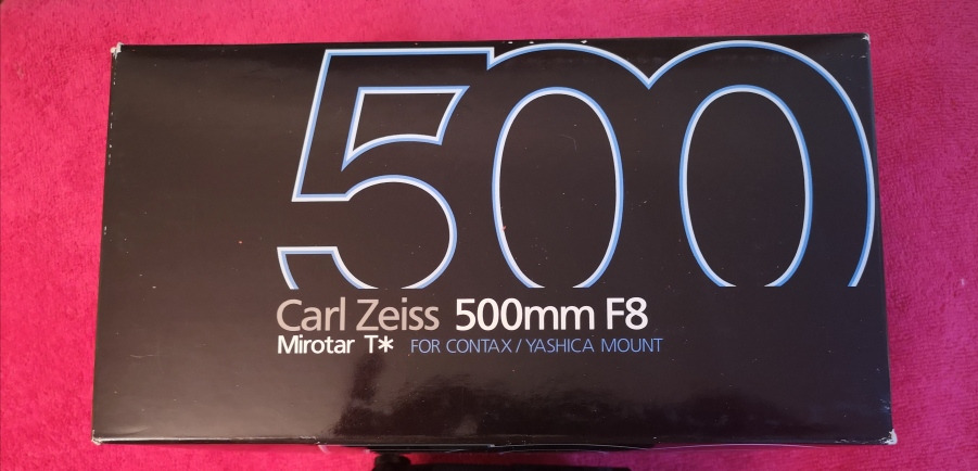 Contax 500mm F8 Mirotar T* Carl Zeiss, 攝影器材, 鏡頭及裝備- Carousell