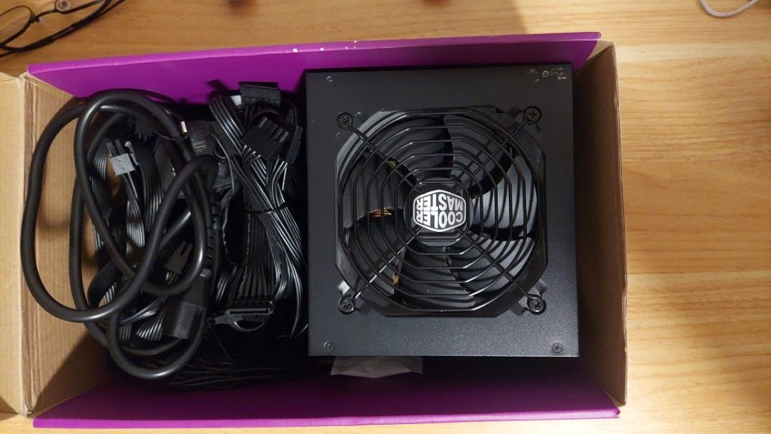 Cooler Master MWE 550 Gold V2 Full Modular PSU, Computers & Tech, Parts ...