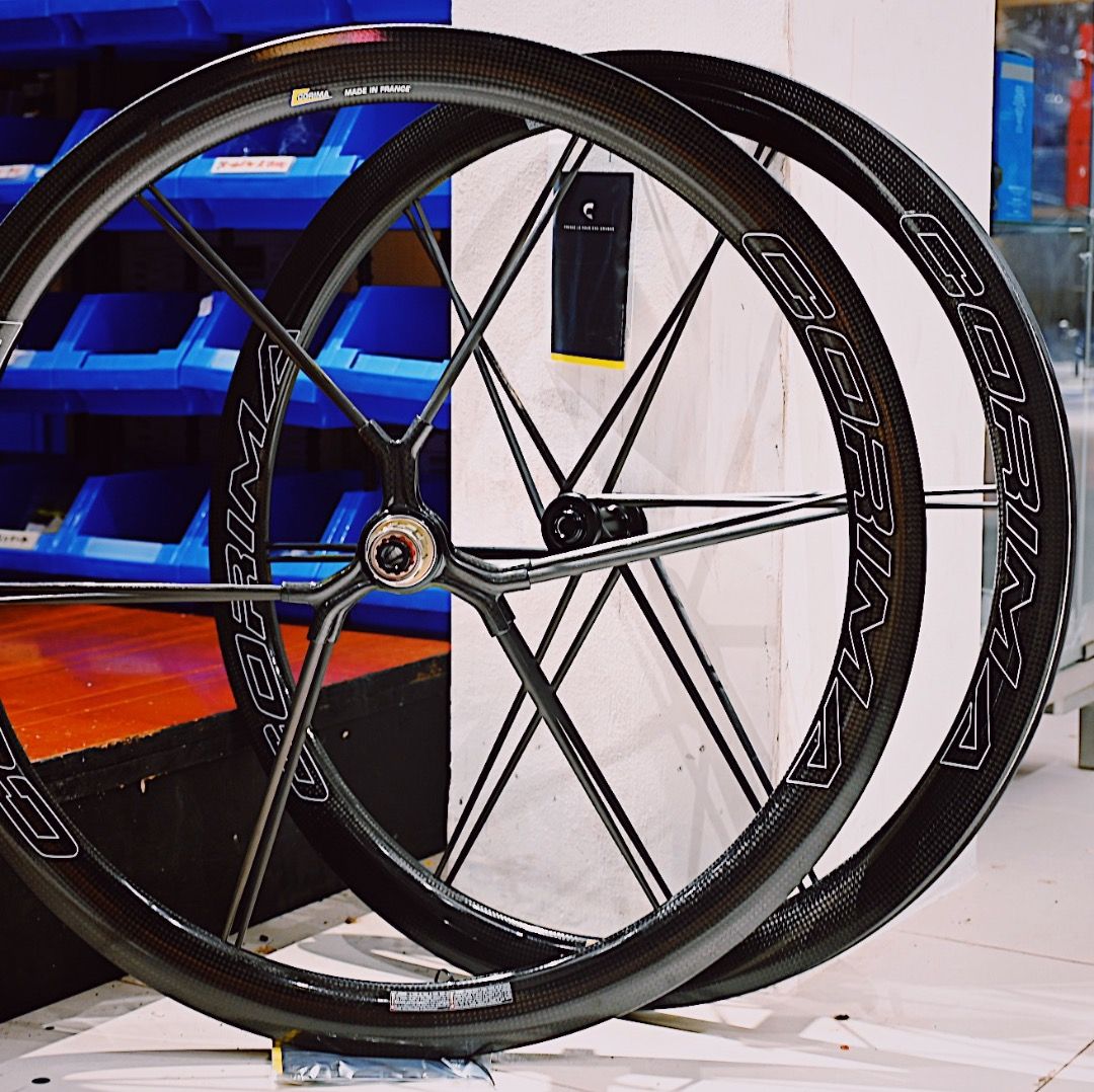 Corima MCC DX 47mm Carbon Wheelset Sports Equipment Bicycles