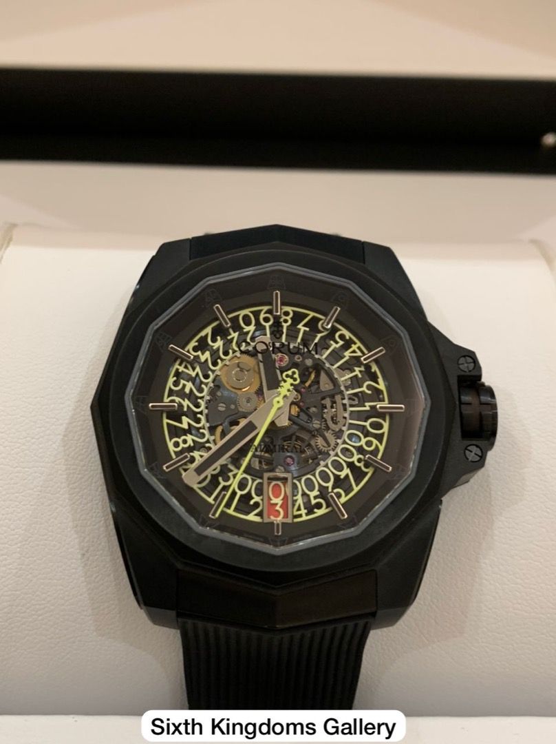 Corum Admiral AC one 45 Squelette PVD Coated Titanium Limited