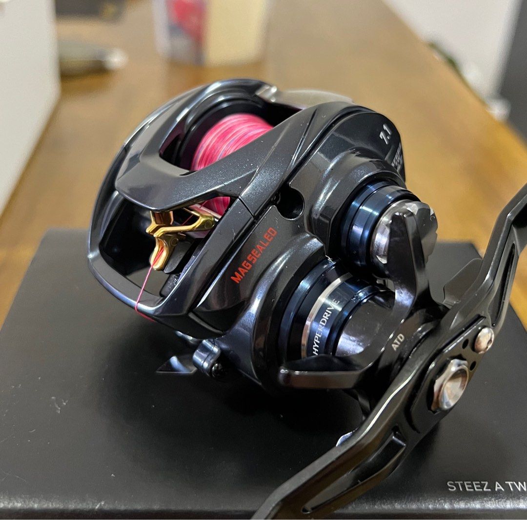 Daiwa Steez A TW HLC 7.1L, Sports Equipment, Fishing on Carousell