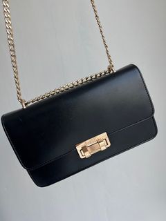 damelia shoulder sling bag black