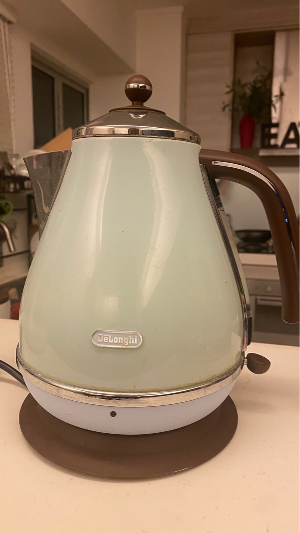 Unboxing Delonghi Icona Vintage Electric Kettle 1.7L (Olive Green