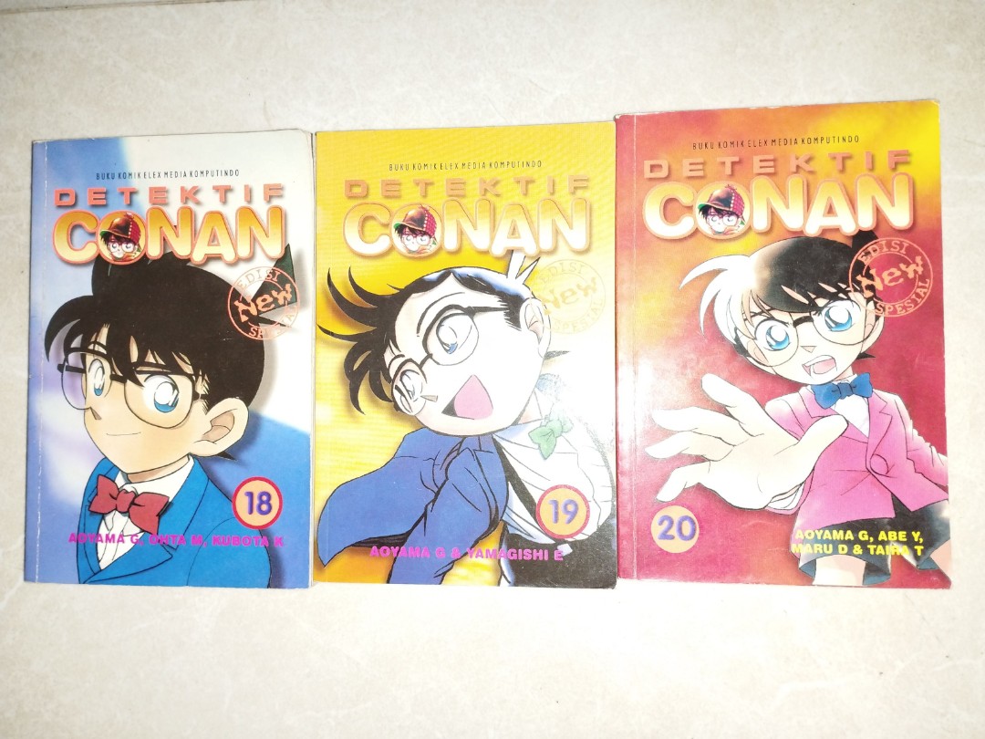 Detektif Conan Edisi Spesial Vol 18 19 20 On Carousell