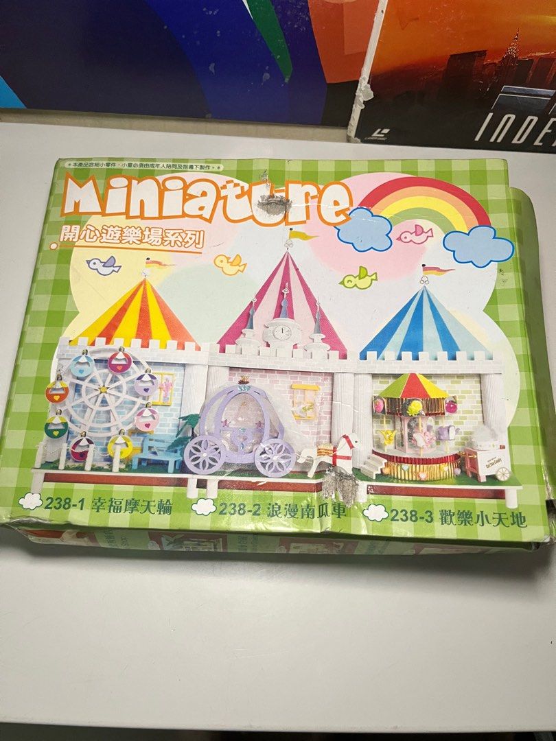 DIY Miniature Happy Playground Series (Category: Kids Toys) located in Caloocan City. Submitted by snapshop_ph (Listing ID 1244328591, Image 1). Description: Ptpa Fs: DIY Miniature Happy Playground Series 💟 For diorama and mini collectible 💟 Unbuilt diy diorama 💟 Php350 💟 Lalamove, Flash delivery 💟 Gcash, Bdo, Metrobank 💟 North Caloocan area.