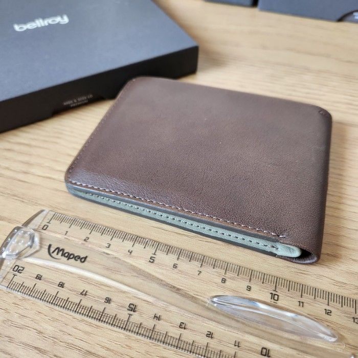 Bellroy Premium Hide & Seek Wallet - Darkwood