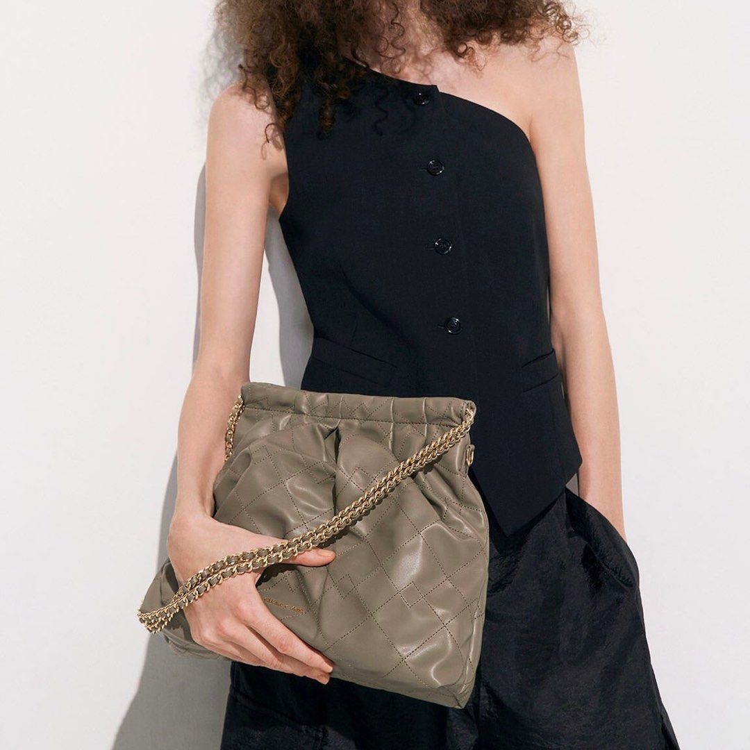 Double hotsell chain handbag