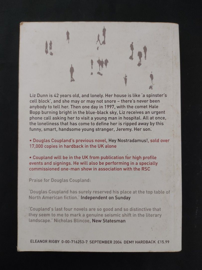 Eleanor Rigby by Douglas Coupland on Carousell
