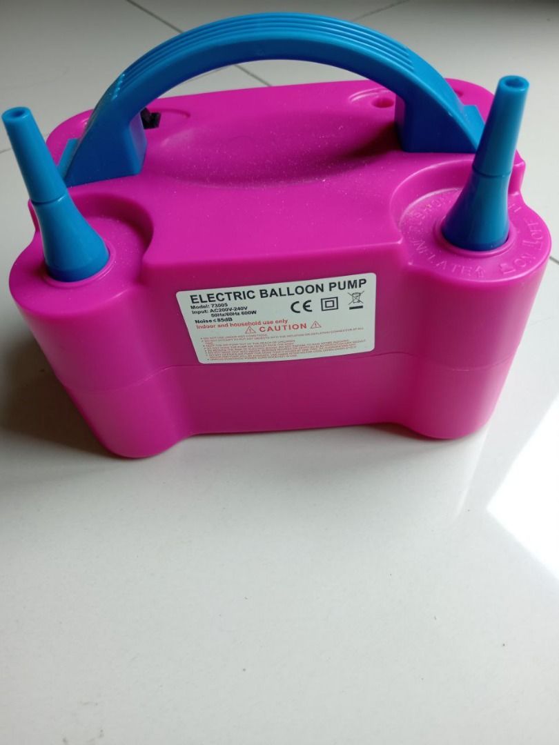 Electric balloon pump, Hobbies & Toys, Stationery & Craft, Occasions & Party Supplies on Carousell