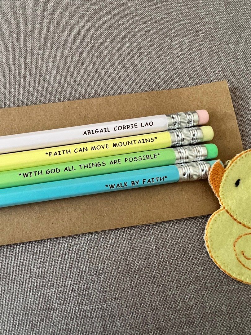 Personalised 2b pencils deals