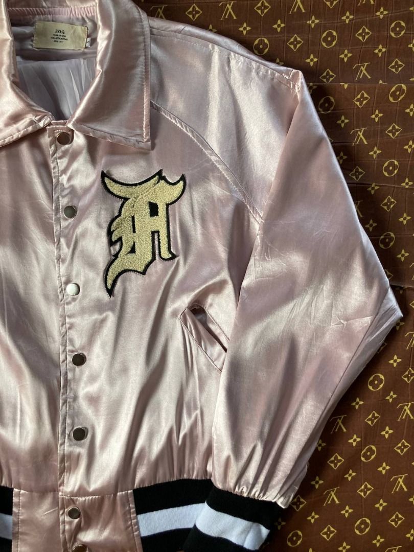 Fear of discount god jacket pink