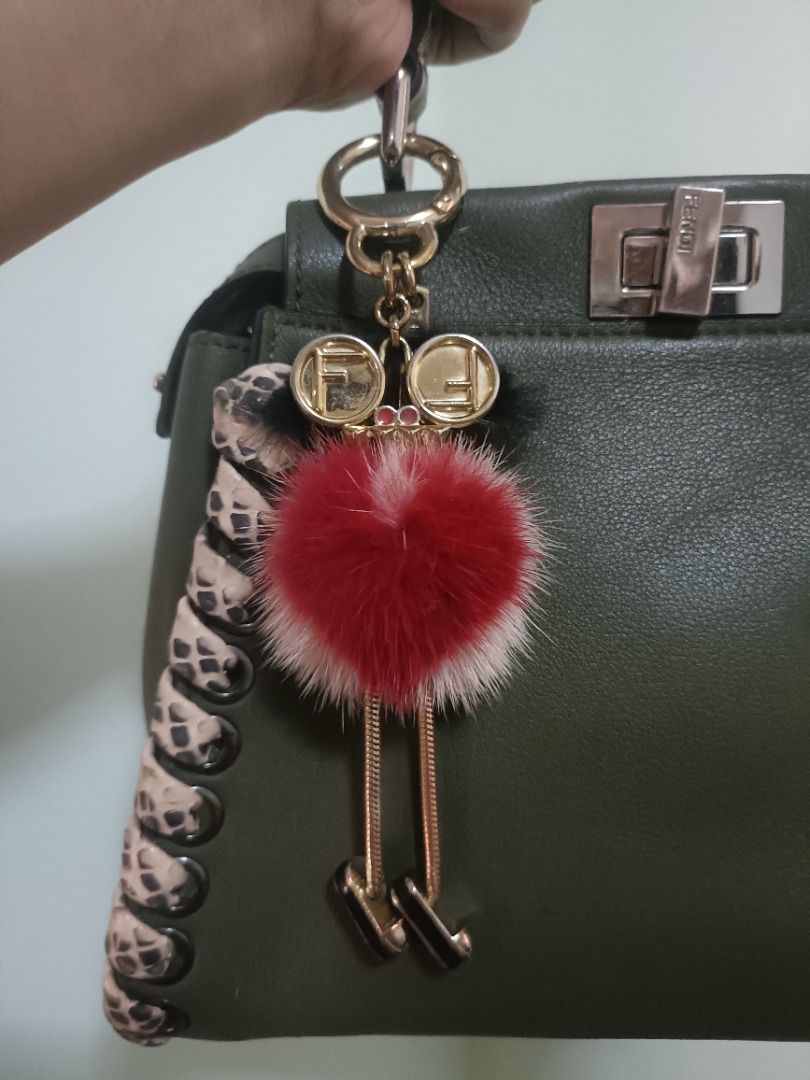 Fendi chick hotsell bag charm