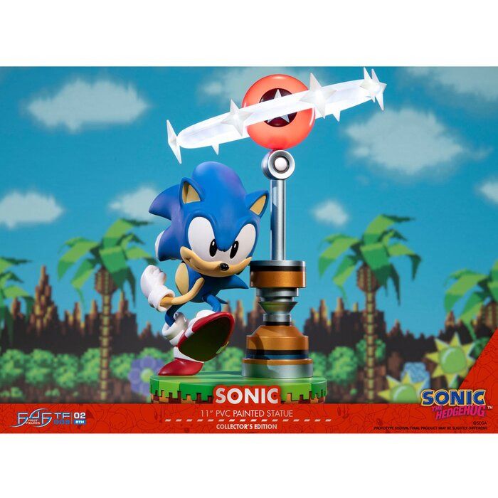 FIRST 4 FIGURES Sonic The Hedgehog: Sonic (Collector's Edition) Size ...