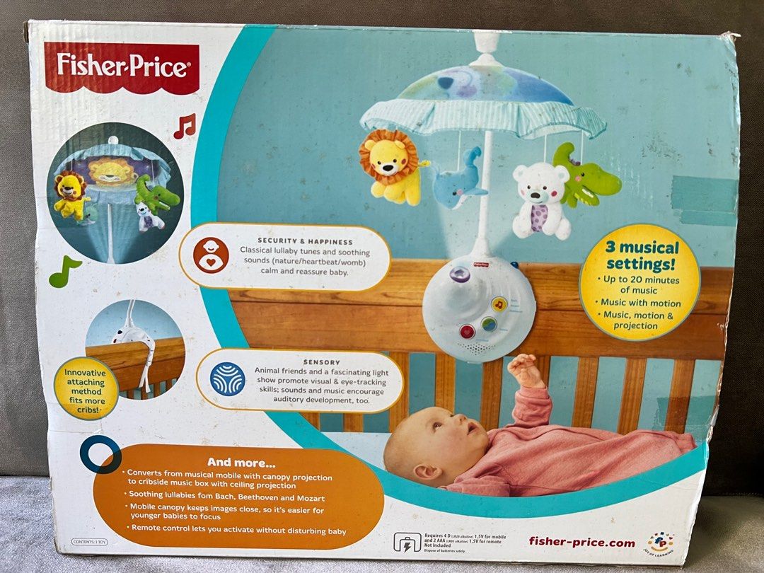Fisher price light shop up mobile