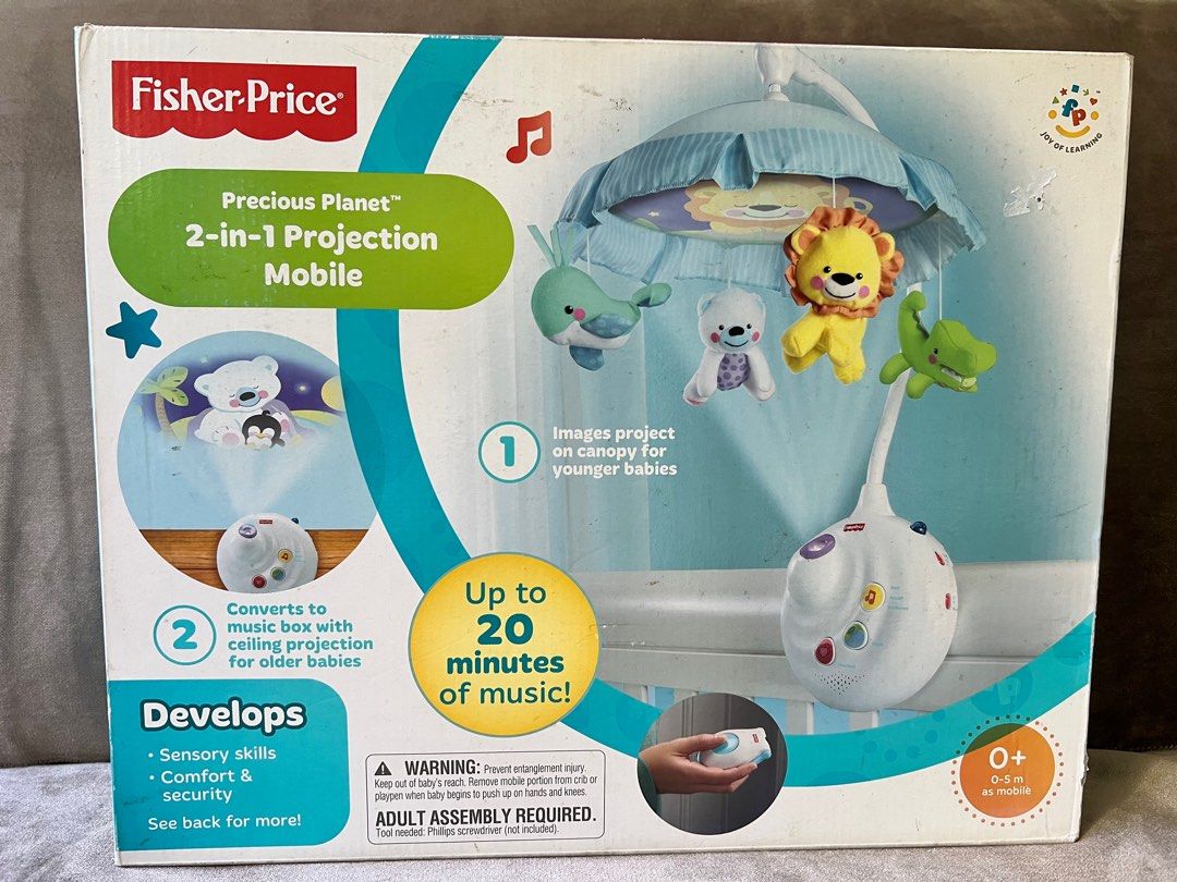 Fisher-Price Precious Planet 2-in-1 Projection Mobile, Babies